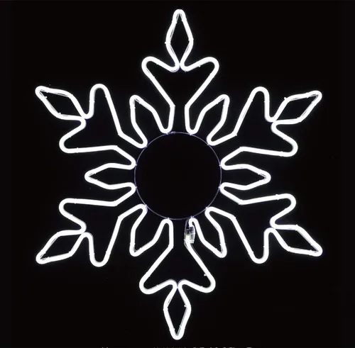 Vista 7 de LAMPHOME Decoración navideña de copo de nieve de 15 pulgadas, 360 luces LED, uso en interiores y exteriores, para Navidad, fiesta, festival