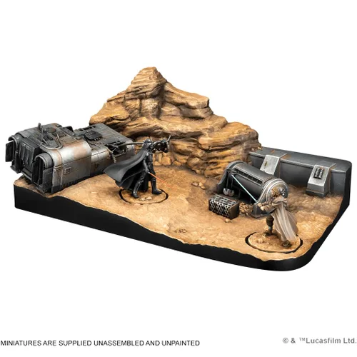 Vista 3 de Star Wars Shatterpoint Duel Pack - Juego de miniaturas de mesa, juego de estrategia para niños y adultos, 2 jugadores, 90 minutos de tiempo