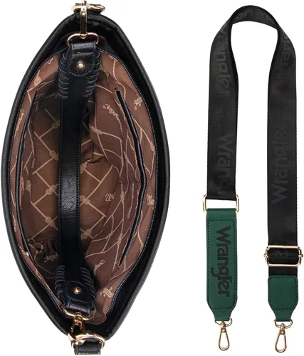 Vista 3 de Wrangler Bolso Hobo para mujer con correa de guitarra
