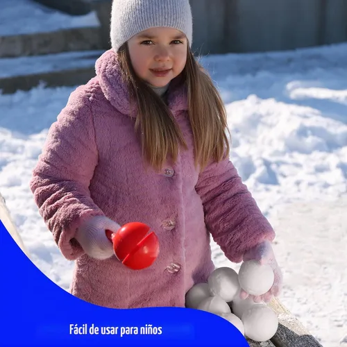 Vista 8 de Slippery Racer Happy Snowball Maker Azul