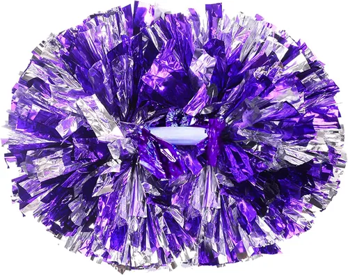 Vista 10 de Pompones de animadora para fiestas deportivas, accesorios de equipo de baile, espíritu de animación (A-1)