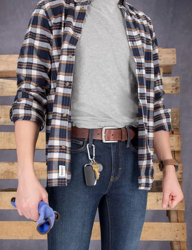 Vista 3 de Timberland PRO - Cinturón de piel para hombre 40mm