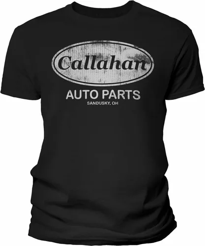 Vista 8 de Callahan Auto Parts - Camiseta vintage de película para hombre y mujer Chocolate oscuro
