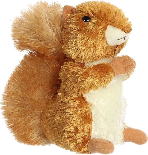 Vista 111 de Aurora® Adorable Mini Flopsie™ Mei Mei™ Animal de peluche, facilidad juguetona, compañeros atemporales, color blanco, 8 pulgadas