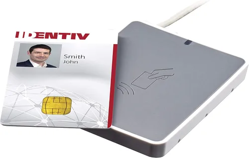 Vista 2 de Identiv uTrust 3700 F Lector de tarjetas inteligentes sin contacto (número de pieza: 905502-1)