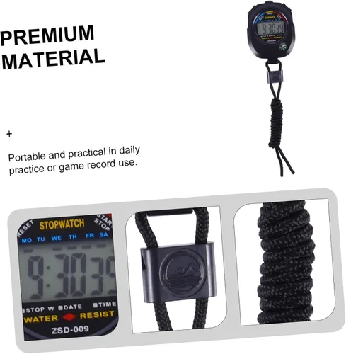 Vista 7 de Abaodam Reloj profesional con temporizador para deportes Boxeo Cronómetro Temporizador Cuenta Regresiva Reloj Electrónico para Entrenamiento