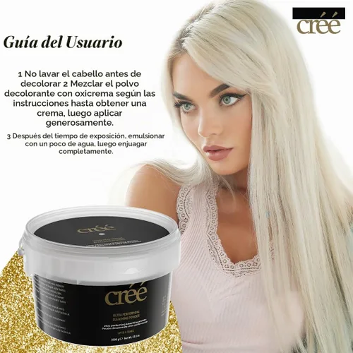 Vista 2 de Cree Professional Ultra Rendimiento Blanqueante (Polvo 35.27 oz)