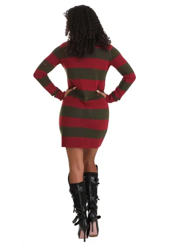 Vista 5 de Vestido de Disfraz Freddy Krueger para Mujer Multicolor