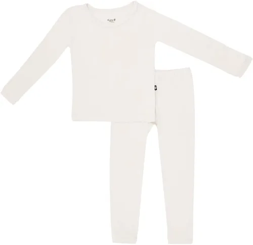 Vista 20 de KYTE BABY Juego de pijama para niños pequeños – Pijamas para niños pequeños hechas de material de rayón de bambú suave Pollito de Aloe
