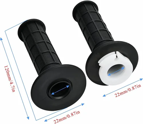 Vista 2 de Conjunto de acelerador e interruptor de apagado, componentes del kit de motor Qauick de 69 cc y 80 cc para bicicletas