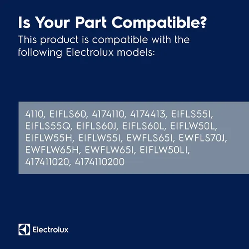 Vista 7 de Kit de sello de junta de puerta Electrolux 134616100 para lavadoras, gris