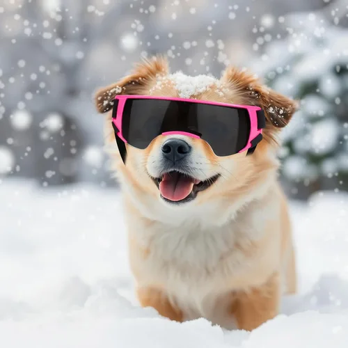 Vista 6 de Gafas de sol para perros de razas pequeñas, protección UV, resistente al viento, antivaho, al aire libre, ciclismo, playa, protección ocular