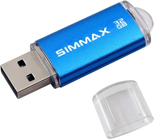 Vista 17 de SIMMAX Memory Stick 32GB USB 2.0 Unidades Flash Thumb Drive Pen Drive (32GB Morado)