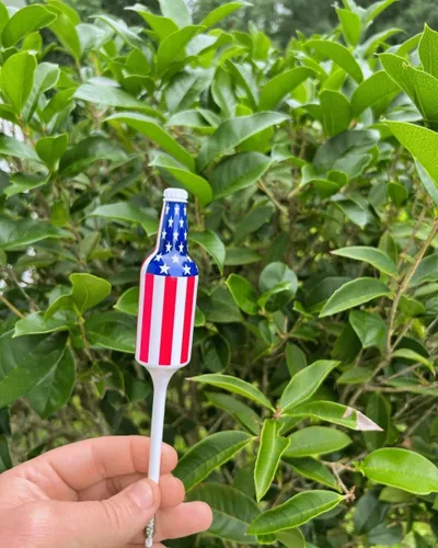 Vista 7 de Paquete de 3 bobbers de pesca con la bandera estadounidense, regalo perfecto para el Día de los Veteranos y el 4 de julio - Bobbers patrióticos