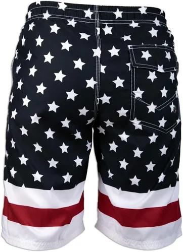 Vista 2 de PREFER TO LIFE Pantalones cortos para hombre, secado rápido, traje de baño para playa, fiesta de vacaciones, bermudas, natación, pantalones grandes