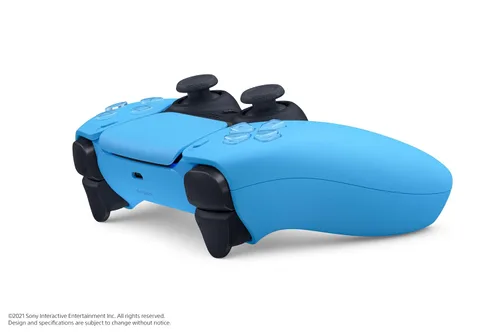 Vista 3 de PlayStation DualSense™ Wireless Controller – Starlight Blue - For PS5, PC, MAC & Mobile