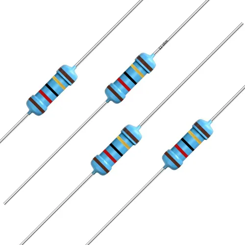 Vista 67 de California JOS - 100 resistencias de 0.24 ohm 1/2 W (0.5 vatios) ±1% tolerancia de película metálica, resistencia fija múltiple de valores