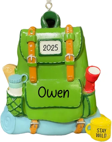 Vista 12 de Adorno Personalizado de Uniforme de Boy Scout para Navidad 2025 Adorno para Árbol de Navidad para Scout Masculino Recuerdo Único de Primer