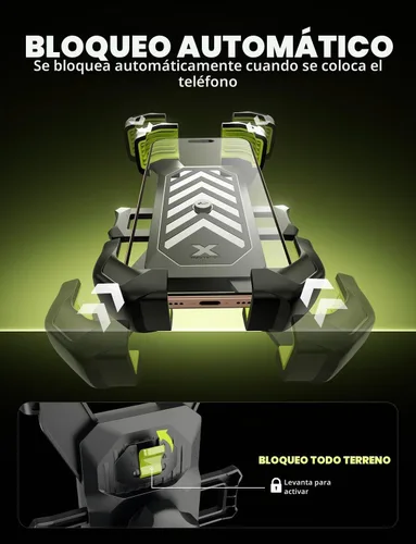 Vista 6 de Bracketron X-Lock - Soporte para teléfono de automóvil, para camión