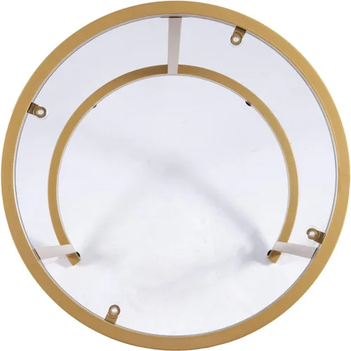 Vista 9 de SEI Furniture Evelyn Glam - Juego de mesa auxiliar nido (2 unidades), color dorado