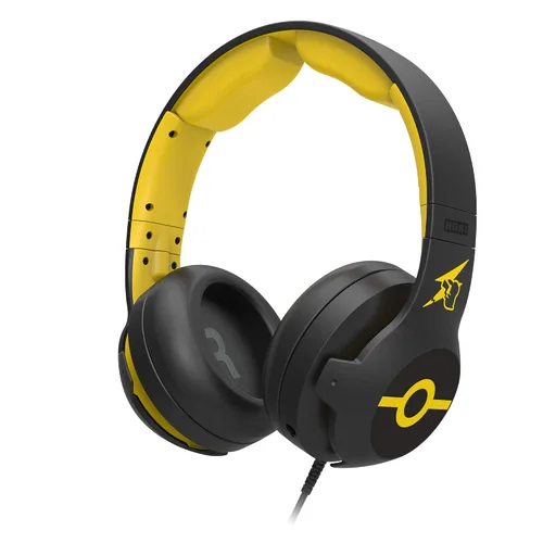 Vista 4 de HORI Gaming Headset (Pikachu COOL) for Nintendo Switch & Switch Lite - Officially Licensed by Nintendo & Pokemon Company International - Nintendo