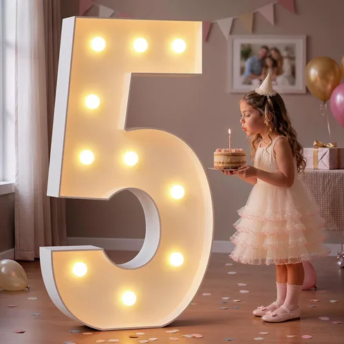 Vista 86 de imprsv Letras grandes de marquesina, letras iluminadas de 3 pies y letrero
