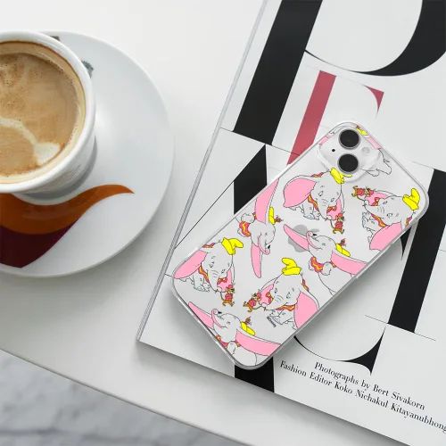 Vista 6 de ERT GROUP Funda para Apple iPhone 14 Plus, diseño original y oficial de Disney, adaptado de manera óptima a la forma del teléfono móvil