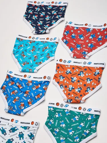 Vista 5 de Fruit of the Loom - Calzoncillos de algodón para niño