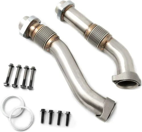 Vista 2 de Tubos de fuelle resistentes compatibles con OBS 7.3 Diesel F250 F350 de principios de 1999