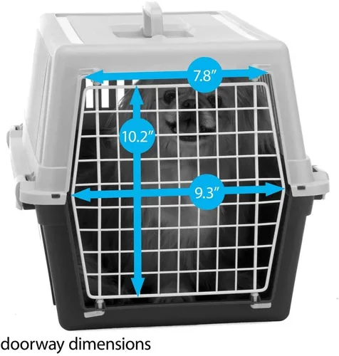 Vista 5 de Ferplast Atlas 20 - Transportador para gatos y perros, color azul