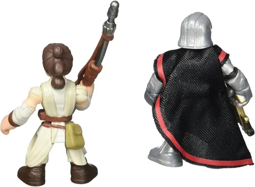 Vista 2 de Playskool Héroes Galácticos Heroes Star Wars Resistencia Rey (Jakku) y Capitán Phasma