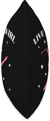 Vista 2 de Baton Twirling Gear For Majorettes Live Love Twirling Baton Twirler - Almohada de 16.0 x 16.0 in, multicolor
