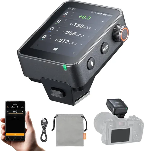 Vista 12 de Godox X3 Pro S - Transmisor de disparador de flash inalámbrico para Sony