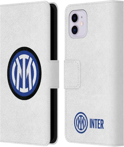 Vista 10 de Head Case Designs Funda de piel con licencia oficial de la bandera del Inter de Milán compatible con Apple iPhone 11