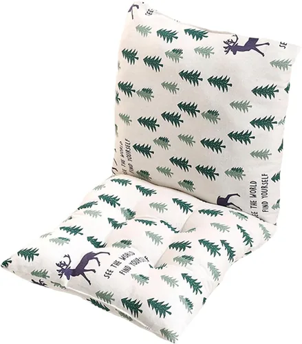 Vista 30 de Cojín para silla de respaldo alto, cojines y cojines de silla de alta calidad, cojín de respaldo y asiento con lazos para patio, jardín, oficina