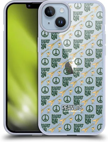 Vista 220 de Head Case Designs Funda de gel suave con licencia oficial de Peanuts Freak Flag Fly Woodstock 50th compatible con Apple iPhone 7 Plus/iPhone 8 Plus