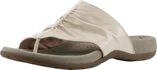 Vista 7 de BCSTUDIO Sandalias clásicas sin espalda para mujer, diseño de poste de dedo del pie, cómodas chanclas con soporte de arco