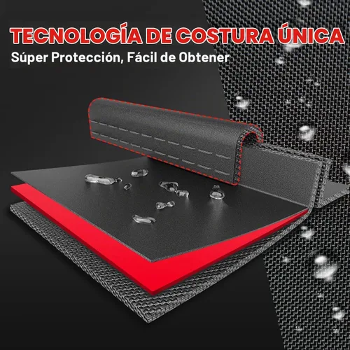 Vista 7 de Zettum Funda seccional en forma de L para exteriores, funda de sofá modular 600D para patio, fundas impermeables para muebles de patio para sofá
