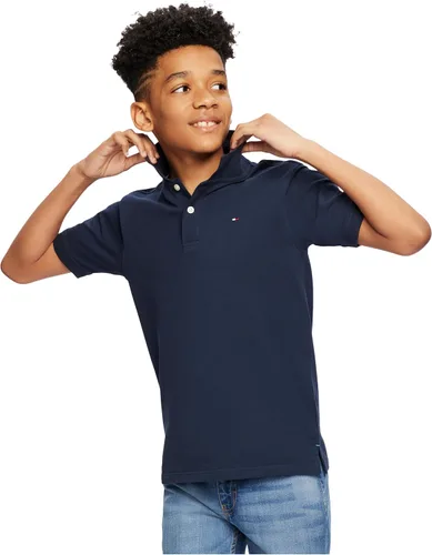 Vista 3 de Tommy Hilfiger Polo Ivy de manga corta para niño, Blanco