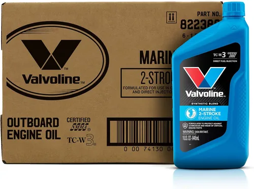 Vista 12 de Valvoline Aceite de motor sintético completo marino de 4 tiempos, 1 galón