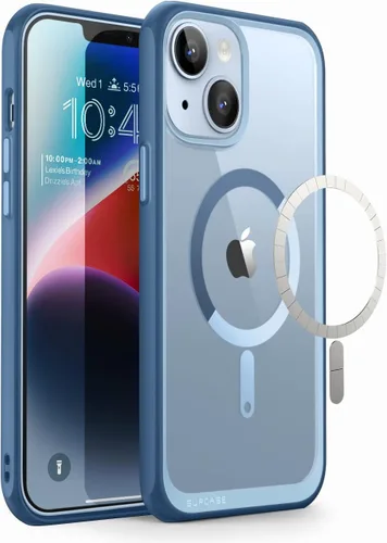 Vista 20 de SUPCASE Funda para iPhone 13 Pro (Unicorn Beetle Mag), [Compatible con MagSafe] [Protección de Grado Militar] Funda Protectora Delgada Transparente