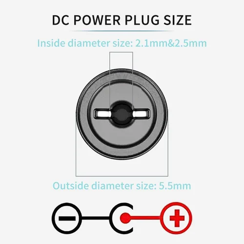 Vista 5 de Adaptador de cargador de fuente de alimentación de 15 V 2 A, entrada de CA 100 V-240 V, salida CC de 15 voltios 2 amperios convertidor