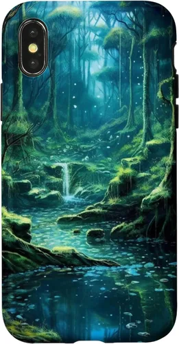 Vista 5 de iPhone 16 fantasy and enchanted Magic forest Case