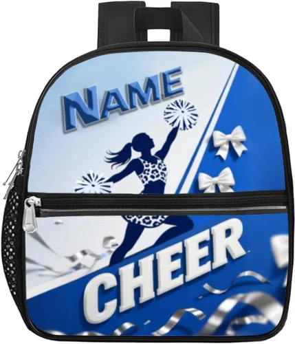 Vista 20 de Mochila transparente personalizada para niñas, mochila escolar de porristas de 12 x 6 x 12 pulgadas para mujeres, niños, adolescentes