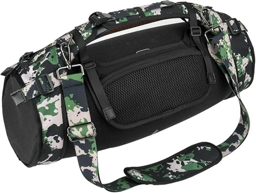 Vista 2 de Funda de transporte para JBL Boombox 3 - Altavoz Bluetooth portátil, cubierta lateral de almacenamiento de viaje (camuflaje)