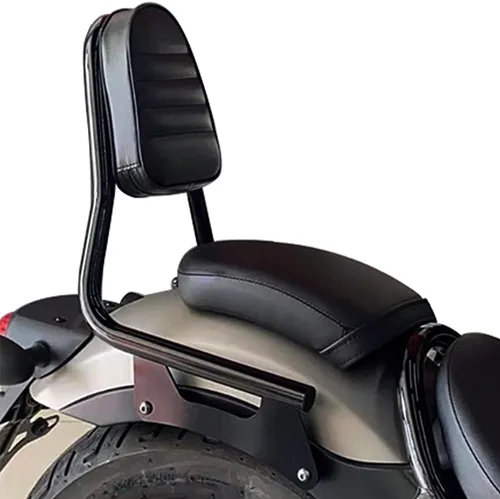 Vista 3 de Sissy Bar - Respaldo de pasajero para motocicleta, compatible con Honda REBEL CM500 CM300