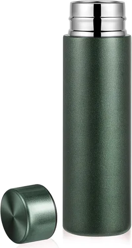 Vista 12 de Irenare Mini botella de agua de 5 onzas, mini botella de acero inoxidable aislada para botella de agua, bonita botella a prueba de fugas, mantiene