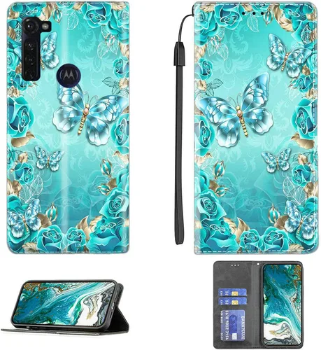 Vista 286 de jioeuinly ATT Motivate 2 - Funda compatible con ATT Motivate 2, funda con soporte abatible y cierre magnético DJS