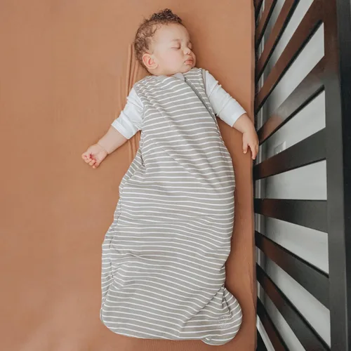 Vista 4 de Woolino – Saco de dormir para bebé – 4 temporada Basic lana merino – Saco de dormir o saco, 0 – 3 Años, 0-6 meses, Gris