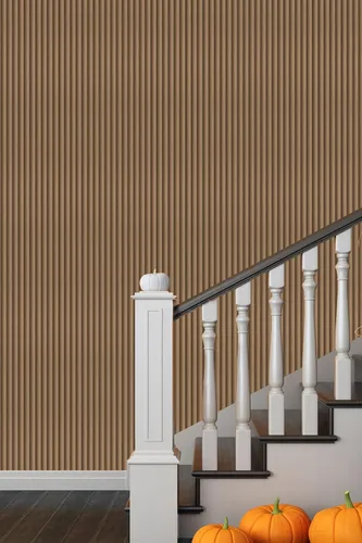 Vista 8 de Papel tapiz autoadhesivo con listones de madera, papel de contacto autoadhesivo de 11.8 x 118 pulgadas con efecto 3D, papel tapiz de madera extraíble